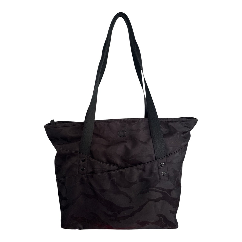 OGIO 94000 Downtown Tote Bag Black Camo Laptop Travel Commuter Luggage Sleeve